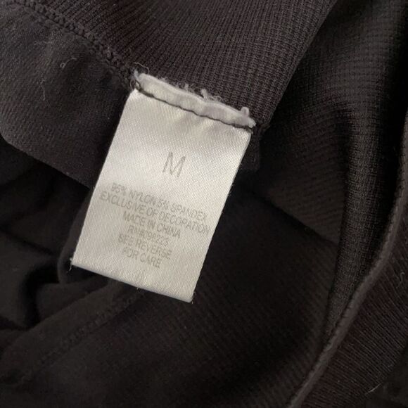 Academy Ltd black scrunch cropped leggings medium - Picture 3 of 11